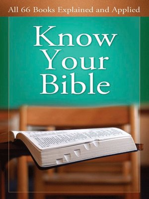 cover image of Know Your Bible